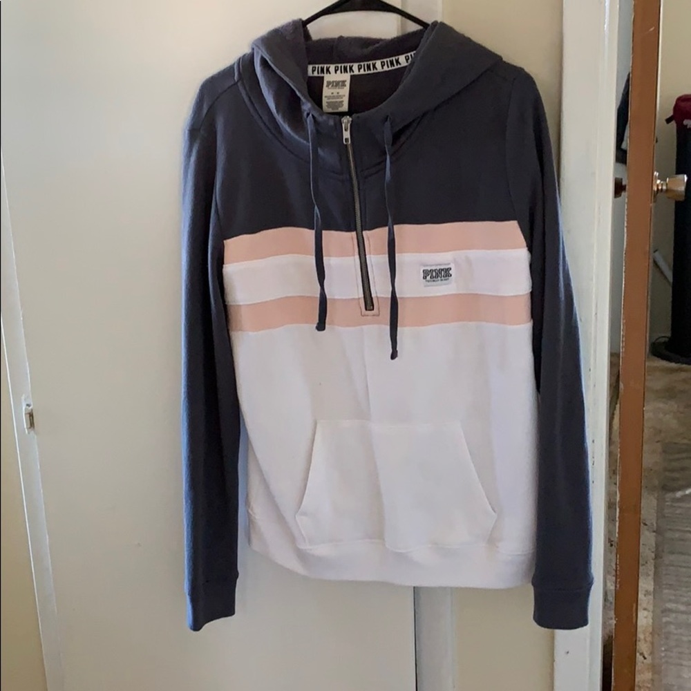 VS Pink Sweater with Hoodie